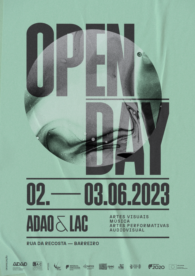 BARREIRO - OPEN DAY COLAB ADAO X LAC 2023 Durante 2 dias mais de uma centena de artistas nos espaços da ADAO
