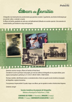 Palmela - Projeção de fotografias e registo de memórias «Álbum de Família» recorda memórias de Pinhal Novo