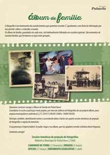 Palmela - Partilha de fotos e memórias de Pinhal Novo «Movimento Associativo» é o tema que fecha sessões temáticas