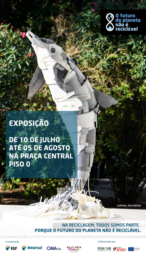 Amarsul e Câmara Municipal de Almada Promovem exposição «Golfinho a Saltar Fora de Água»