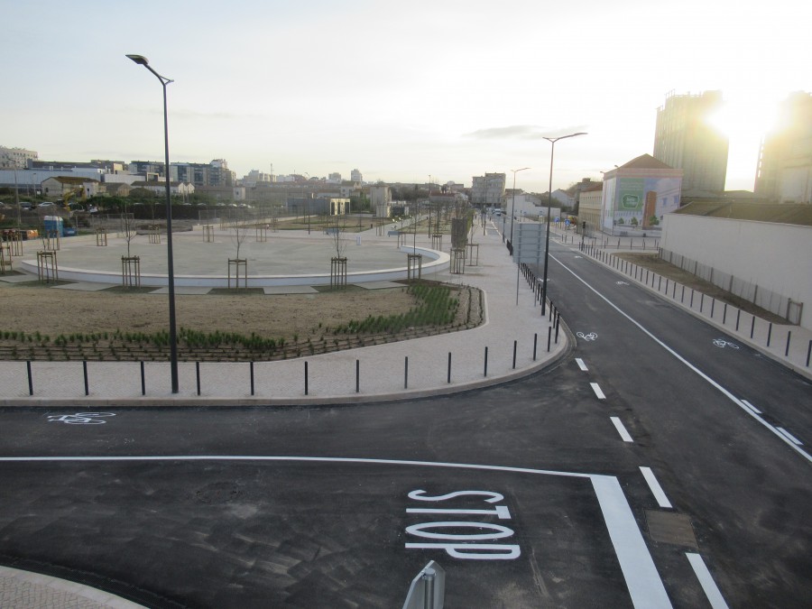 Barreiro - Inauguração da maior Obra de Vhils e da nova alameda da Rua da União Um investimento de 1,5 milhões de euros