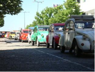 Volta a Portugal em 2CV passa pelo Seixal Um passeio sem itinerários nem horários obrigatórios