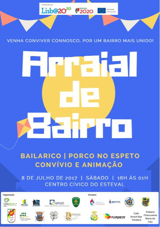 Montijo - Projeto CLDS 3G Roda Livre Arraial de Bairro