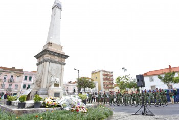 Setúbal - Homenagem aos militares portugueses que pereceram no conflito mundial 1914 e 1918