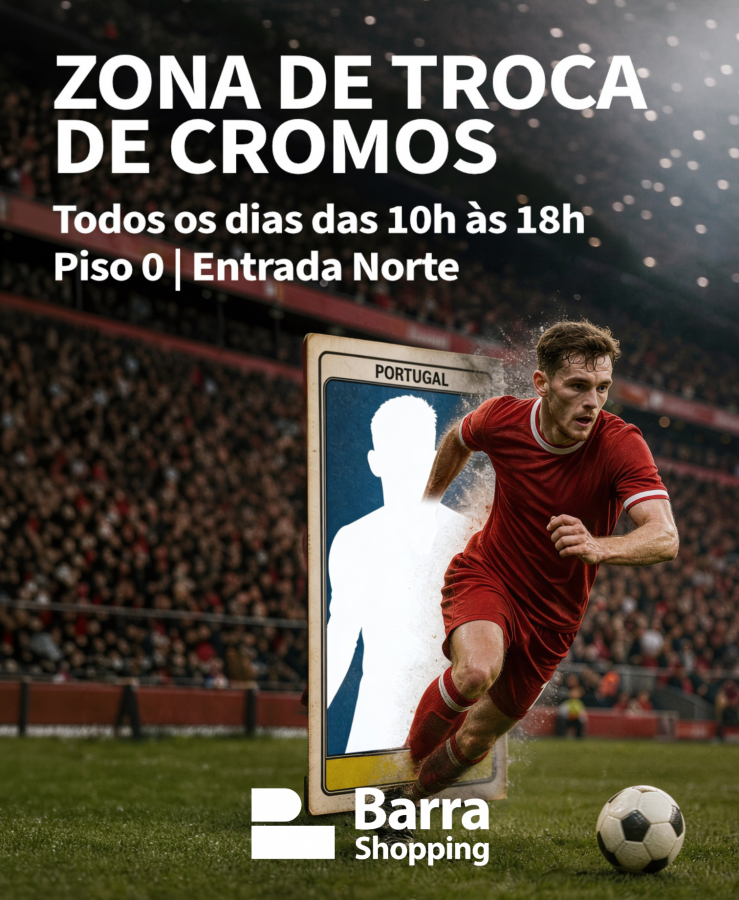 BARREIRO - BARRA SHOPPING ABRE ESPAÇO DEDICADO À TROCA DE CROMOS DO MUNDIAL 2026