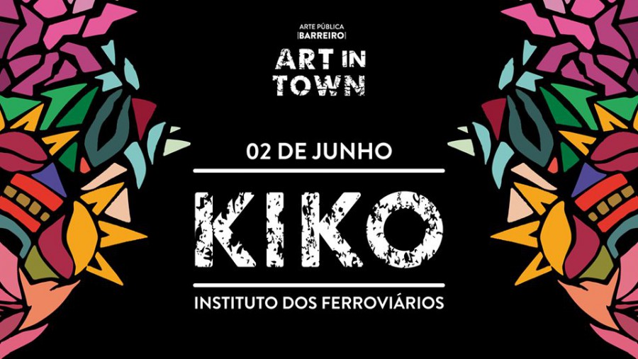 Barreiro - Arte urbana «Art in Town» volta a ganhar forma Com novos murais dos artistas Kiko, Bordalo II e Mar