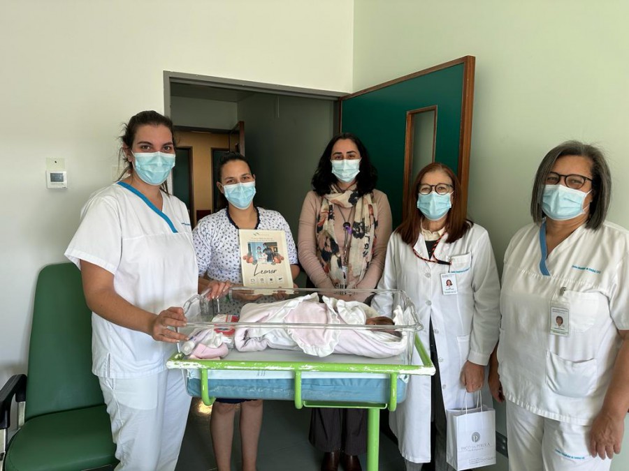 Centro Hospitalar de Setúbal Leonor a primeira bebé a nascer em 2023