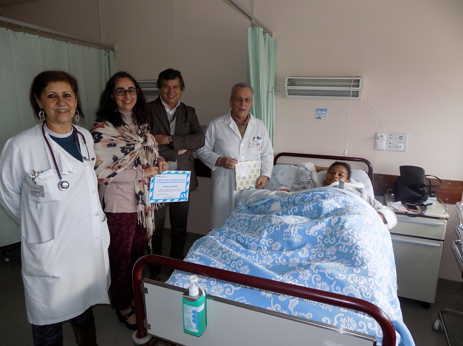 Centro Hospitalar Barreiro Montijo RODRIGO É O PRIMEIRO BEBÉ DO ANO . Ao longo de 2019 realizaram-se 1566 partos