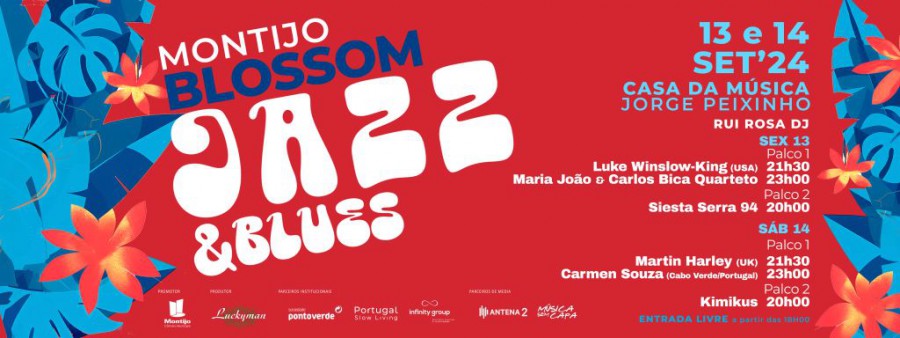 Na “Capital da Flor” nasce uma nova celebração de música "Montijo Blossom Jazz & Blues” a fusão entre a natureza e a arte