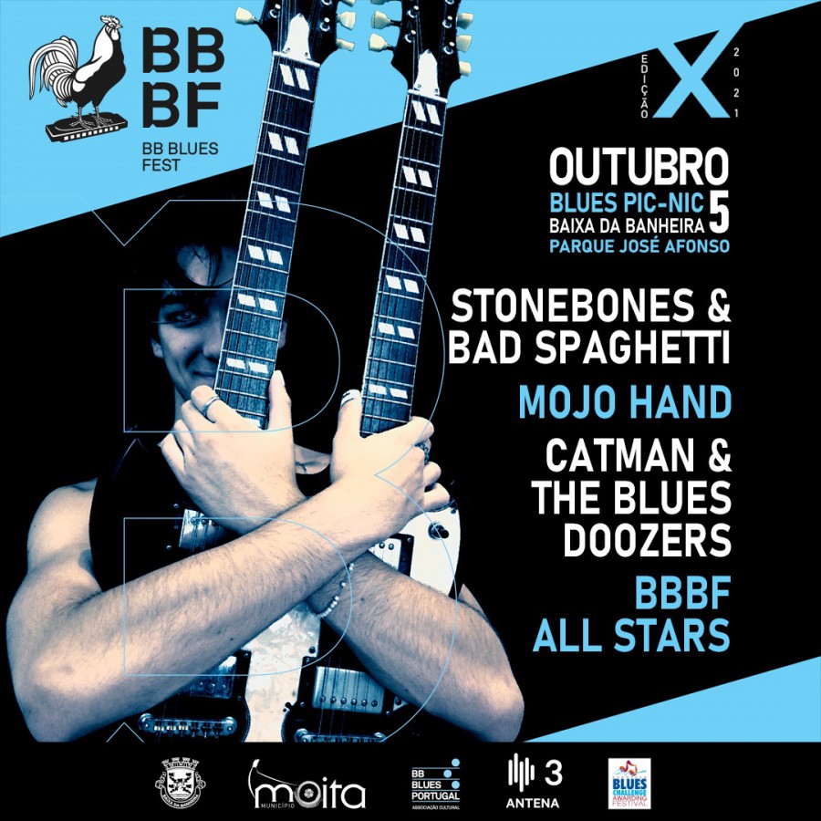 Moita - Baixa da Banheira Blues Pic-Nic no Parque José Afonso adiado para 5 de outubro