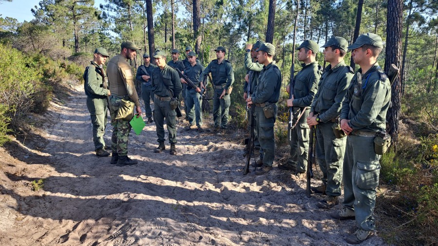 Cadetes da Escola Naval realizam exercício em Troia Exercício envolve num total de 220 pessoas.