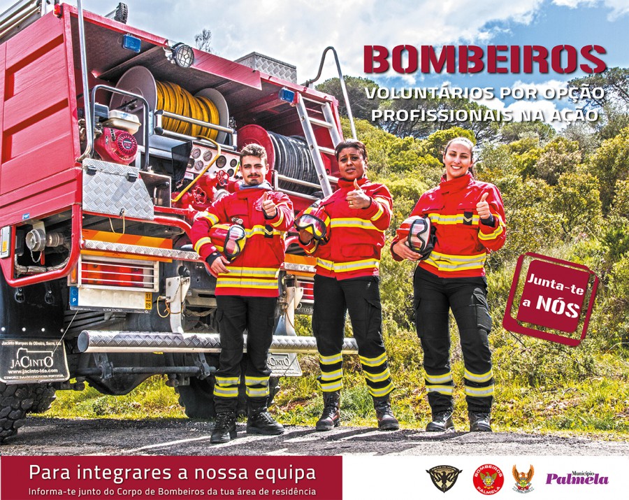 Corporações de Bombeiros do Concelho de Palmela Campanha incentiva voluntariado - «Junta-te a Nós»