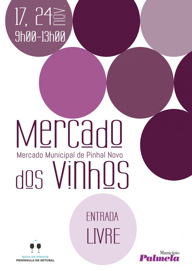 Palmela - Pinhal Novo reúne produtores da região Mercado dos Vinhos
