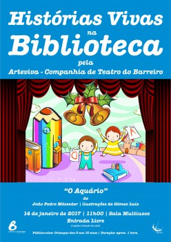 Barreiro - «Histórias Vivas na Biblioteca» Apresentam «O Aquário»