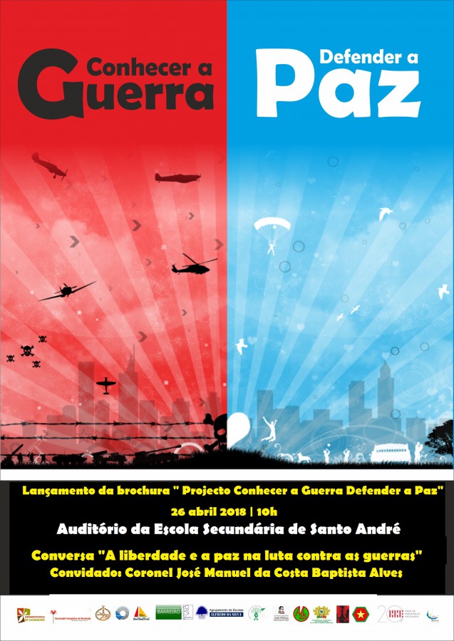 Barreiro - «A Liberdade e a paz na luta contra as guerras» Lançamento da Brochura do Projeto e conversa