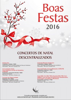 Barreiro - CONCERTOS DE NATAL DESCENTRALIZADOS Animae Vox na Capela Grande do Convento da Madre de Deus da Verderena