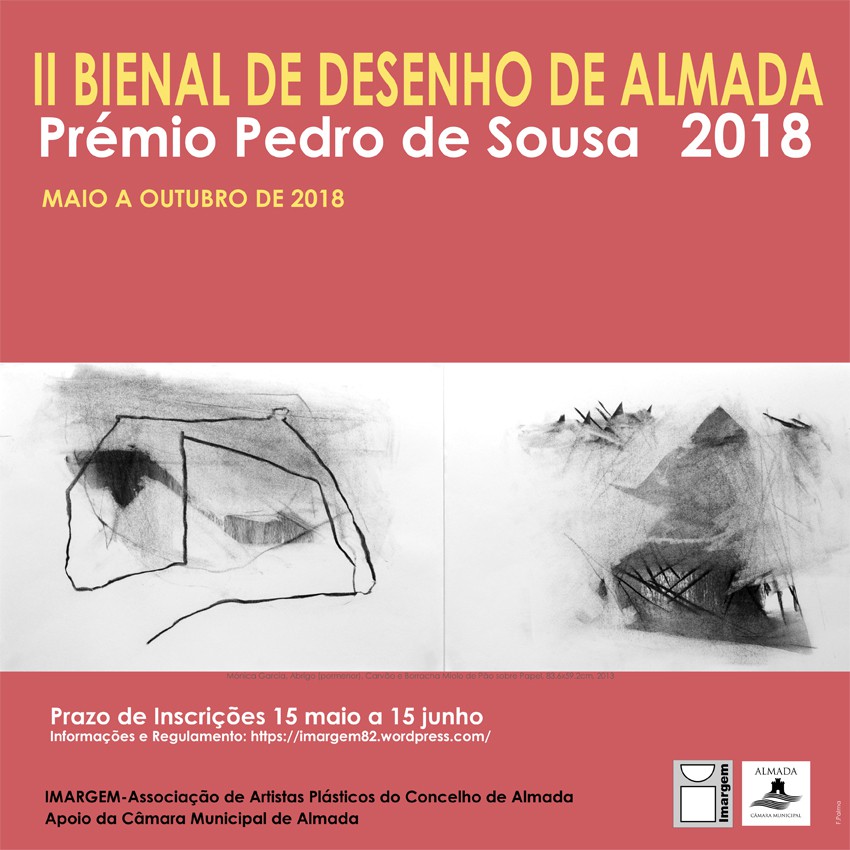 Bienal de Desenho de Almada – Prémio Pedro de Sousa 2018 Inscrições deverão ser realizadas de 15 maio a 15 junho de 2018