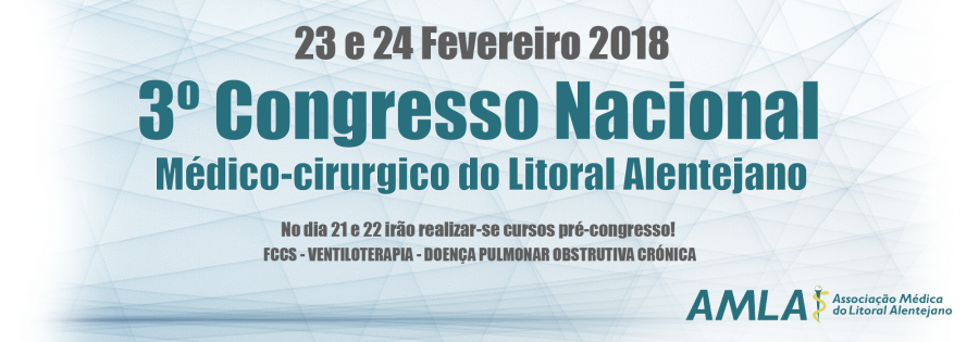 Associação Médica do Litoral Alentejano realiza em Santiago do Cacém 3º Congresso Nacional Médico-cirúrgico em Santiago do Cacém