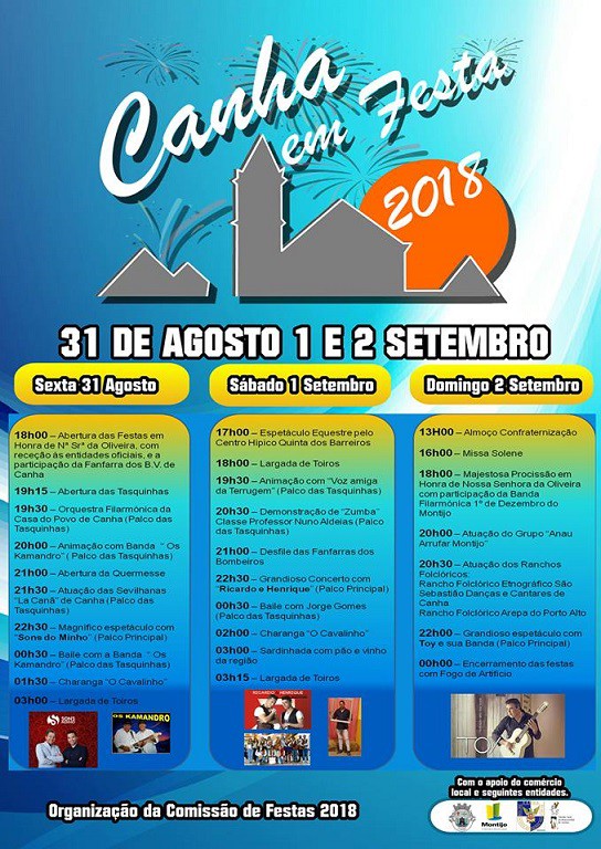 Monjtijo - Espetáculo do cantor Toy no encerramento Festas de Canha em honra de Nª Sr.ª da Oliveira