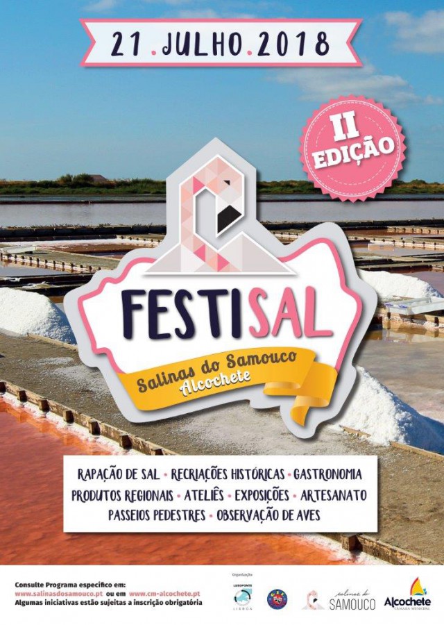Nas salinas do Samouco de Alcochete Segunda edição do FestiSAL está de volta no sábado