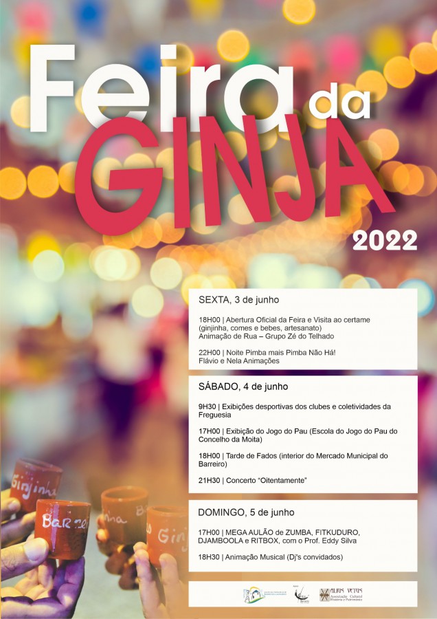 No Largo do Mercado Municipal 1º de Maio Feira da Ginja do Barreiro