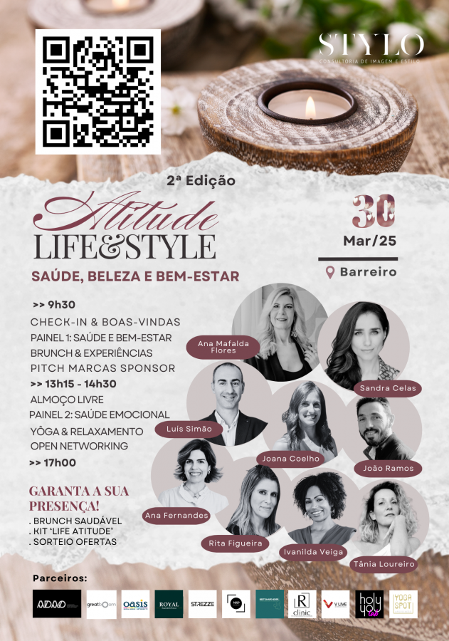 BARREIRO - 2ª EDIÇÃO ‘LIFE&STYLE ATITUDE’ Saúde, Beleza e Bem-Estar: Mulheres em Equilíbrio com Atitude