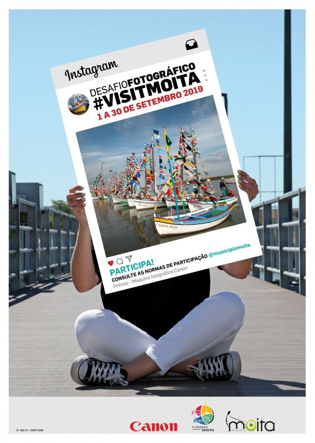 Moita vai assinalar o Dia Mundial do Turismo Desafio Fotográfico #VisitMoita 2019