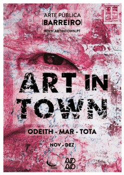 Art In Town vai invadir o Barreiro Odeith será o primeiro de vários artistas a deixar marca nos núcleos antigos da cidade