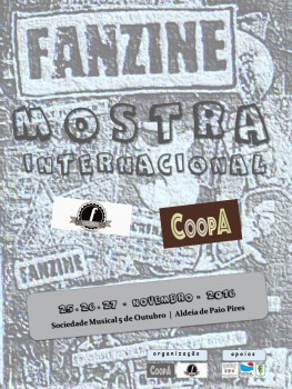 Seixal - Mostra Internacional de Fanzines Exposições de fotografia e de banda desenhada, palestras, dj-set, vídeos...