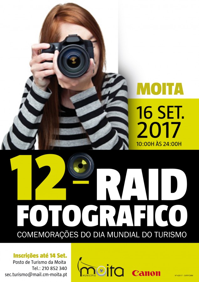 Raid Fotográfico da Moita Inscrições abertas para 12ª edição