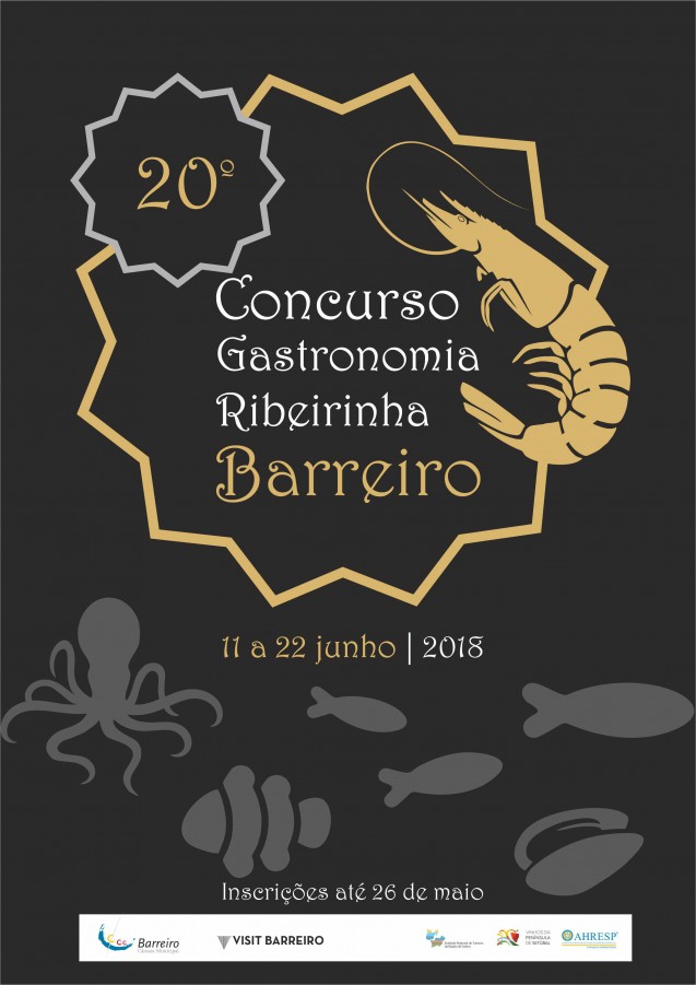 Concurso de Gastronomia Ribeirinha no Barreiro Abertas inscrições
