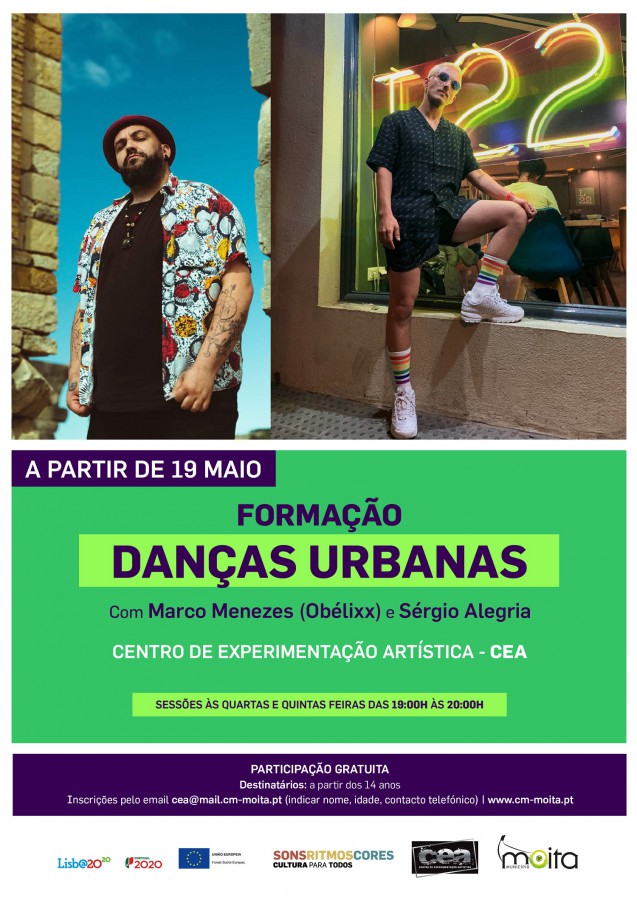 No Centro de Experimentação Artística, no Vale da Amoreira - Moita Formação em danças urbanas retoma formato presencial
