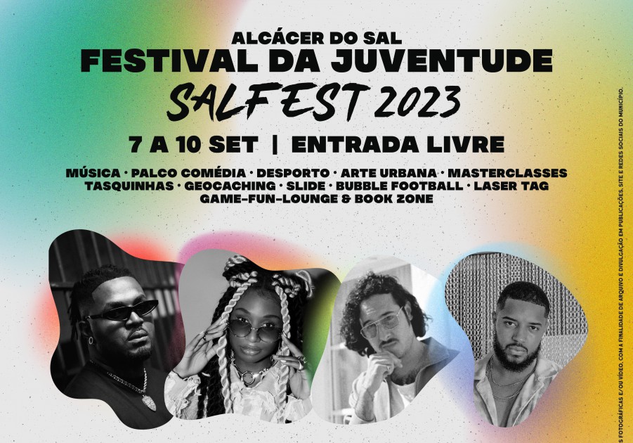 Alcácer do Sal promove o Festival da Juventude – Salfest 2023 Vasto conjunto de atividades artísticas, culturais, sociais e desportivas
