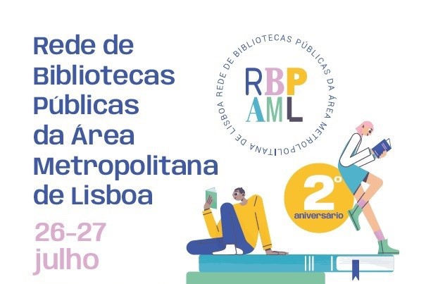 Rede de Bibliotecas Públicas da Área Metropolitana de Lisboa celebra 2.º aniversário No ARREIRO a Hora do conto e Atelier vamos construir um dinossauro