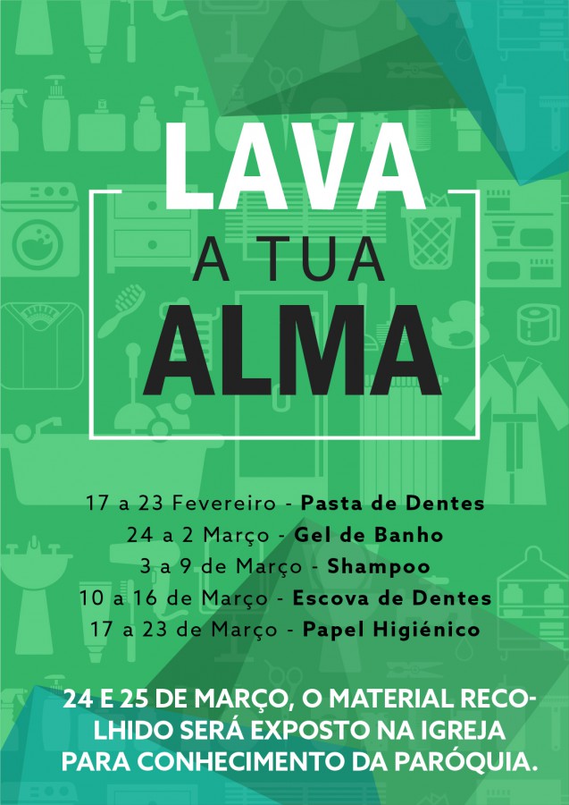 Paróquia de Santa Maria no Barreiro Lança campanha «Lava a tua alma»