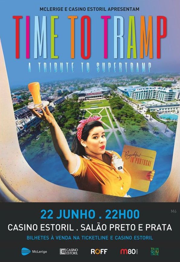 Time to Tramp no Casino Estoril em concerto de tributo aos Supertramp