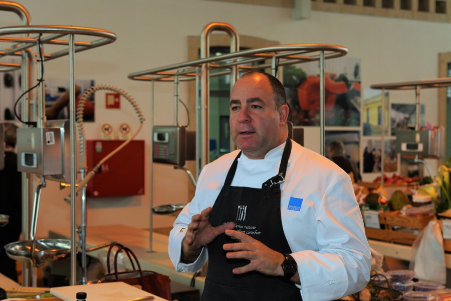 Grândola - Chef vai confecionar bacalhau, pêra e emulsão tépida de chocolate Feira de Chocolate traz a Grândola o Chef Vítor Sobral a grande referência da cozinha em Portugal