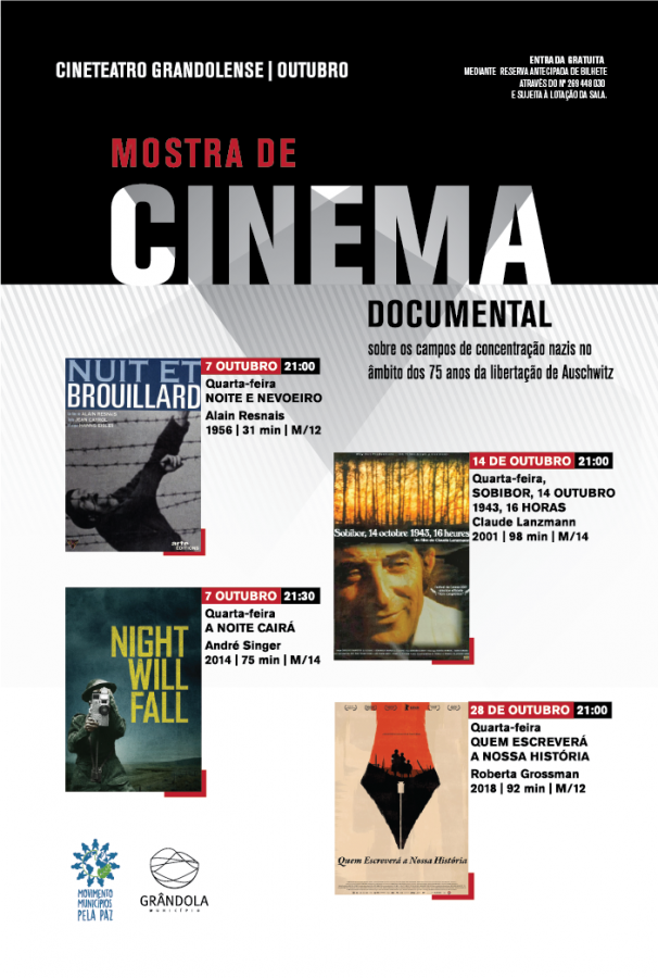 Grândola - Mostra de Cinema Documental 75 anos da libertação de Auschwitz