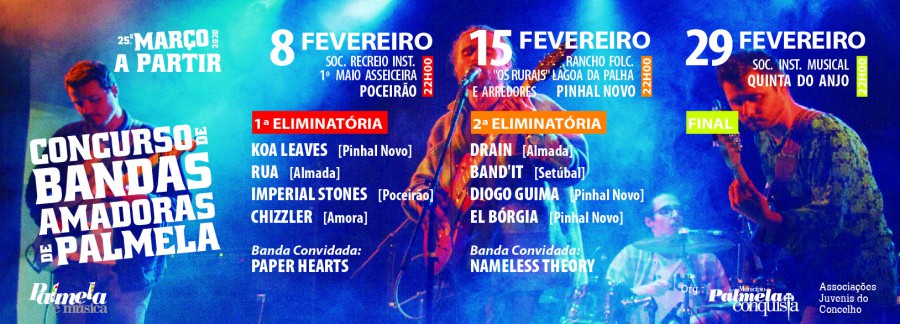 Palmela - Concurso de Bandas Amadoras 1.ª eliminatória disputada no sábado
