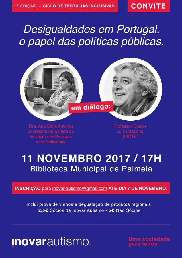 Palmela - 1ª Tertúlia Inclusiva Inovar Autismo