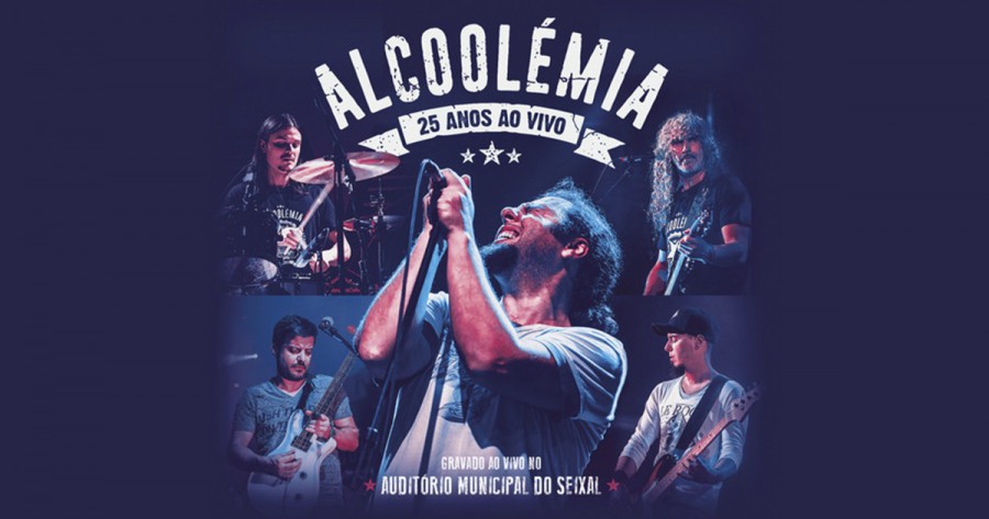 Alcoolémia 25 anos ao vivo Álbum gravado no Seixal com convidados