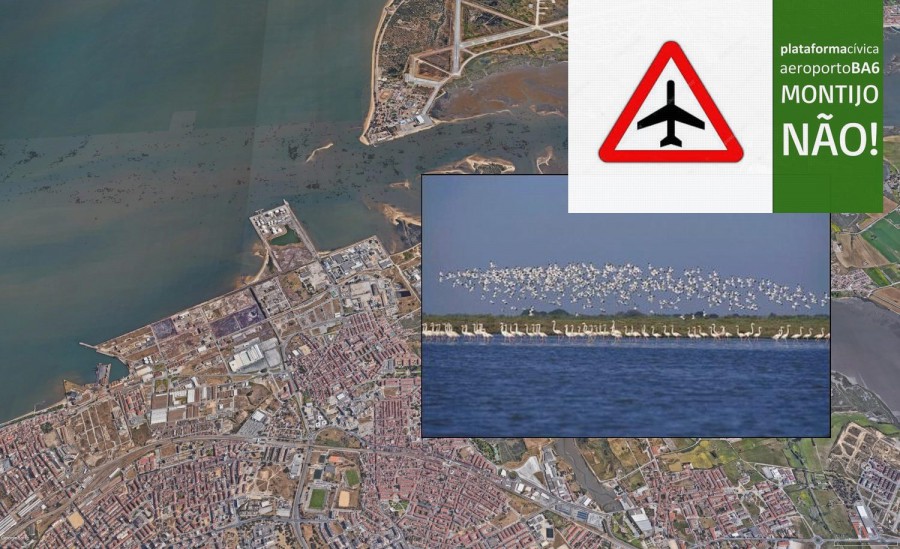 Plataforma Cívica Aeroporto BA6-Montijo Não Protesto Popular em diferentes locais confluirão para Alameda do Povo na Baixa da Banheira