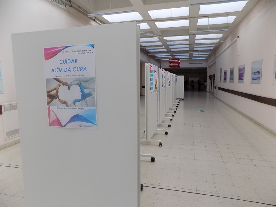 BARREIRO - Unidade Local de Saúde do Arco Ribeirinho Cuidados Paliativos em exposição