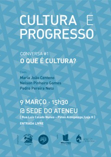 No Ateneu Popular de Montijo Conversa com o tema «O que é cultura?»
