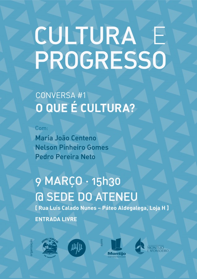 No Ateneu Popular de Montijo Conversa com o tema «O que é cultura?»