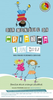 Dia Mundial da Criança 2017 no concelho de Palmela Propostas culturais, desportivas e de animação compõem programa alargado em todas as freguesias