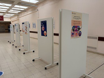BARREIRO Unidade Local de Saúde do Arco Ribeirinho Higiene das Mãos em exposição
