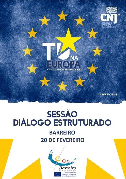 Barreiro recebe a sessão «Tu e a Europa» integrado na iniciativa «Diálogo Estruturado»