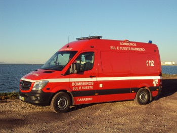 Bombeiros do Sul e Sueste - Barreiro Com número recorde de emergências pré hospitalares em 2016
