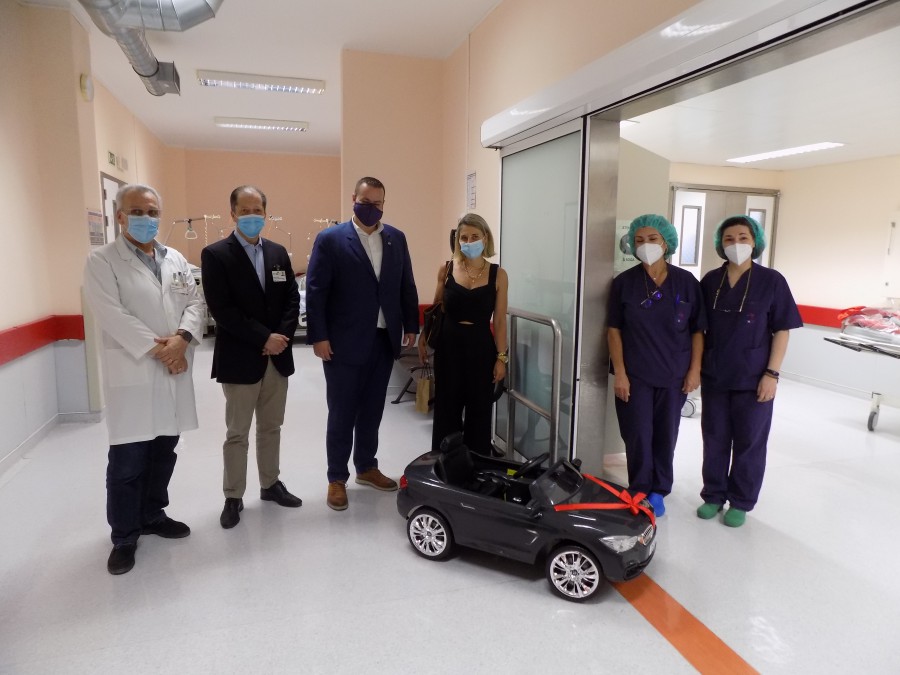 Centro Hospitalar Barreiro Montijo OFERTA DE CARRO ELÉTRICO AO BLOCO OPERATÓRIO